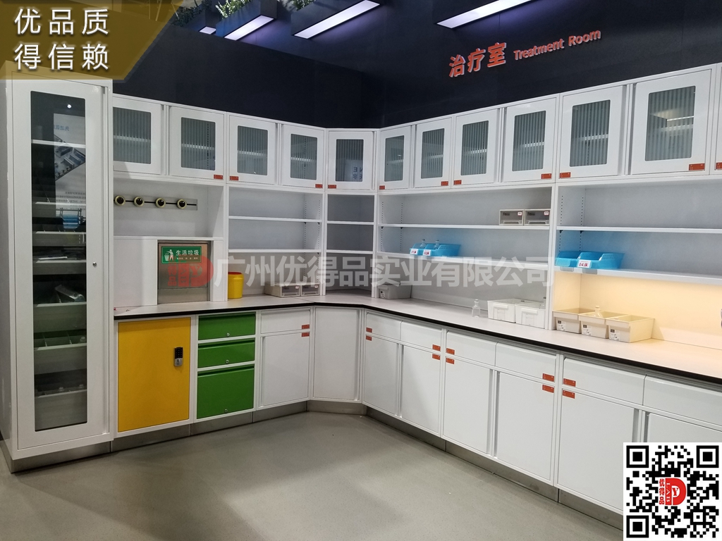医院治疗室台柜,配液台柜,医务工作操作台,治疗室调剂柜