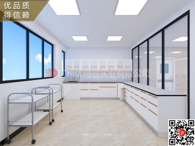 医院钢制一体化处置柜 医院医生工作台柜 厂家供货定制